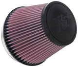 K&N Universal Clamp-On Air Filter 6in FLG / 7-1/2in B / 5in T / 6in H K&N Engineering Air Filters - Universal Fit  AXOPROS