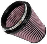 K&N Universal Clamp-On Air Filter 6in FLG / 7-1/2in B / 5in T / 7-1/2in H K&N Engineering Air Filters - Universal Fit  AXOPROS