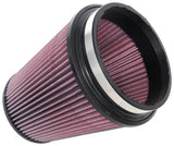 K&N Universal Clamp-On Air Filter 6in FLG / 7-1/2in B / 5in T / 8in H K&N Engineering Air Filters - Universal Fit  AXOPROS