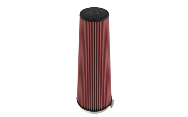 K&N Universal Clamp-On Air Filter 7-1/2in 6 DEG FLG 5in OD 20 1/8in H K&N Engineering Air Filters - Drop In  AXOPROS
