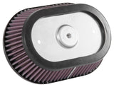 K&N Universal Custom Air Filter - Oval Shape 9.313in OD / 2.375 Height K&N Engineering Air Filters - Direct Fit  AXOPROS
