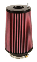 K&N Universal Filter Round Tapered 4in FlangeID / 6.625in Base OD / 5.25in Top OD / 9.5in Height K&N Engineering Air Filters - Universal Fit  AXOPROS