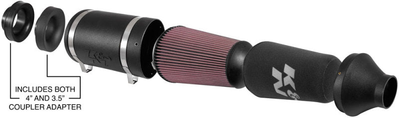 K&N Universal Off-Road Air Intake (Replaces 85-6853) K&N Engineering Cold Air Intakes  AXOPROS