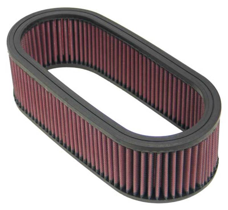 K&N Universal Oval Air Filter 12in Length x 5-1/4in Width x 3-1/4in Height K&N Engineering Air Filters - Universal Fit  AXOPROS