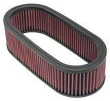 K&N Universal Oval Air Filter 12in Length x 5-1/4in Width x 3-1/4in Height K&N Engineering Air Filters - Universal Fit  AXOPROS