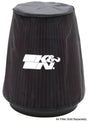 K&N Universal P Dry charger Round Tapered Air Filter Wrap Black K&N Engineering Pre-Filters  AXOPROS