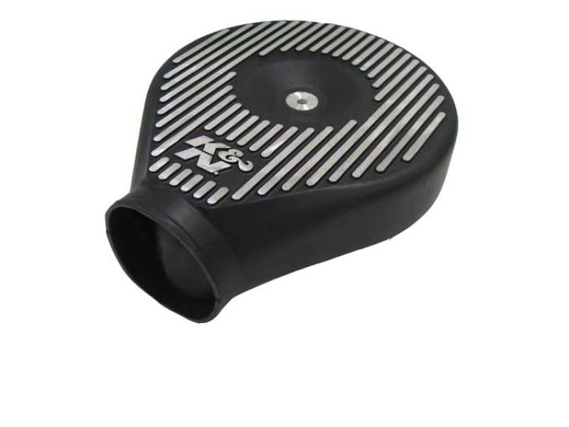 K&N Universal Plenum 11.89in L x 9in Dia x 4.75in H - Black K&N Engineering Air Intake Components  AXOPROS