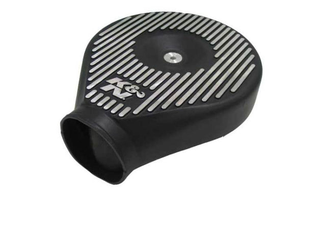K&N Universal Plenum 11.89in L x 9in Dia x 4.75in H - Black K&N Engineering Air Intake Components  AXOPROS