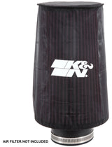 K&N Universal Round Tapered Filter Wrap - Black - 6in Base ID x 4.625in Top ID x 9in Height K&N Engineering Pre-Filters  AXOPROS