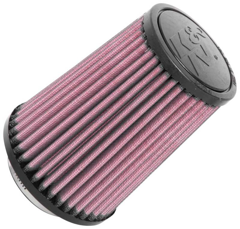 K&N Universal Rubber Filter 2-1/2in Flg / 4-1/2in OD B / 3-1/2in OD T / 6in H - Black Top K&N Engineering Air Filters - Universal Fit  AXOPROS