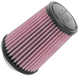 K&N Universal Rubber Filter 2-1/2in Flg / 4-1/2in OD B / 3-1/2in OD T / 6in H - Black Top K&N Engineering Air Filters - Universal Fit  AXOPROS