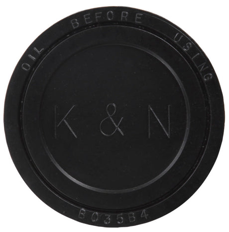K&N Universal Rubber Filter 2.5in Flange ID x 3.5in OD x 5in Height K&N Engineering Air Filters - Universal Fit  AXOPROS