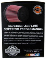 K&N Universal Rubber Filter 3 1/2inch ID FLG / 6inch Base / 4-5/8inch Top / 6inch Height K&N Engineering Air Filters - Universal Fit  AXOPROS