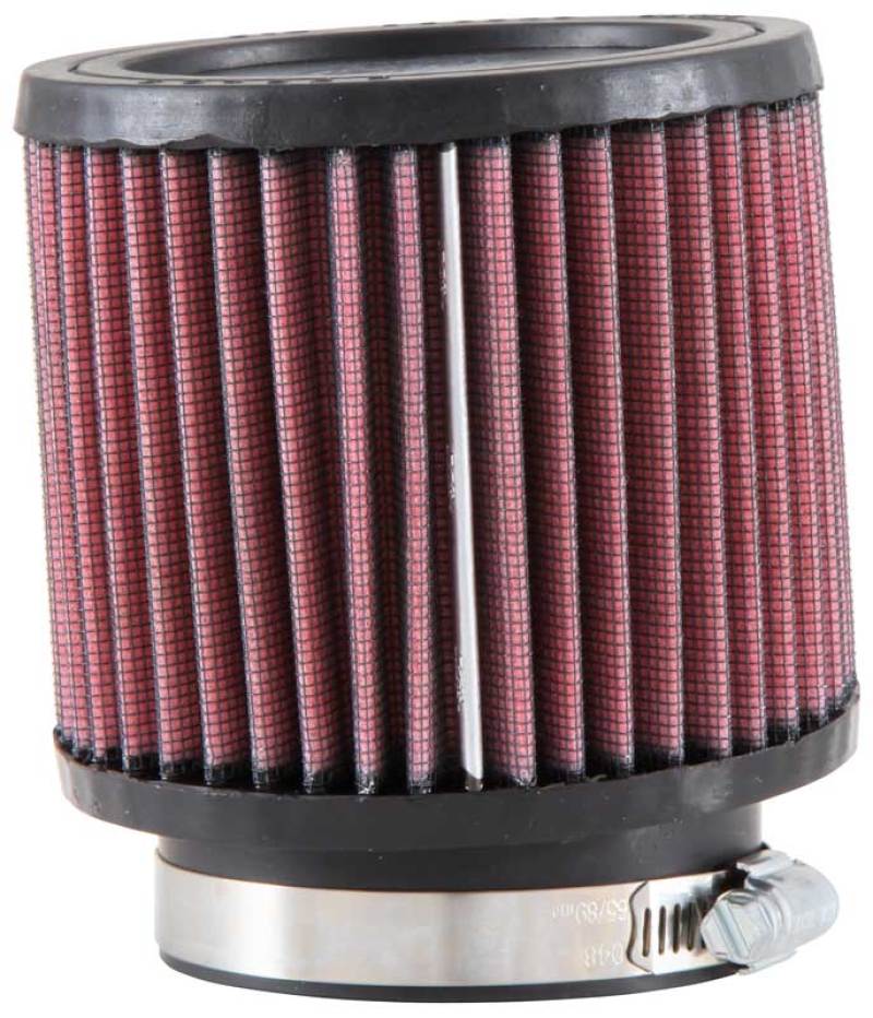 K&N Universal Rubber Filter 3 inch 5 Degree FLG 4 1/2 inch OD 4 inch Height K&N Engineering Air Filters - Universal Fit  AXOPROS