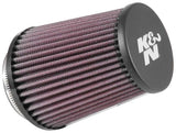 K&N Universal Rubber Filter 3in Flg 4-1/2inch OD B / 2-1/4inch H - Black Top K&N Engineering Air Filters - Universal Fit  AXOPROS
