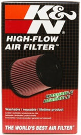 K&N Universal Rubber Filter 3inch FLG / 6inch OD-B / 4-5/8inch OD-T / 9inch L K&N Engineering Air Filters - Universal Fit  AXOPROS