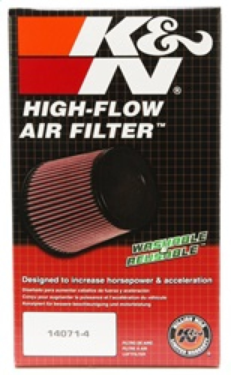 K&N Universal Rubber Filter 3inch FLG / 6inch OD-B / 4-5/8inch OD-T / 9inch L K&N Engineering Air Filters - Universal Fit  AXOPROS