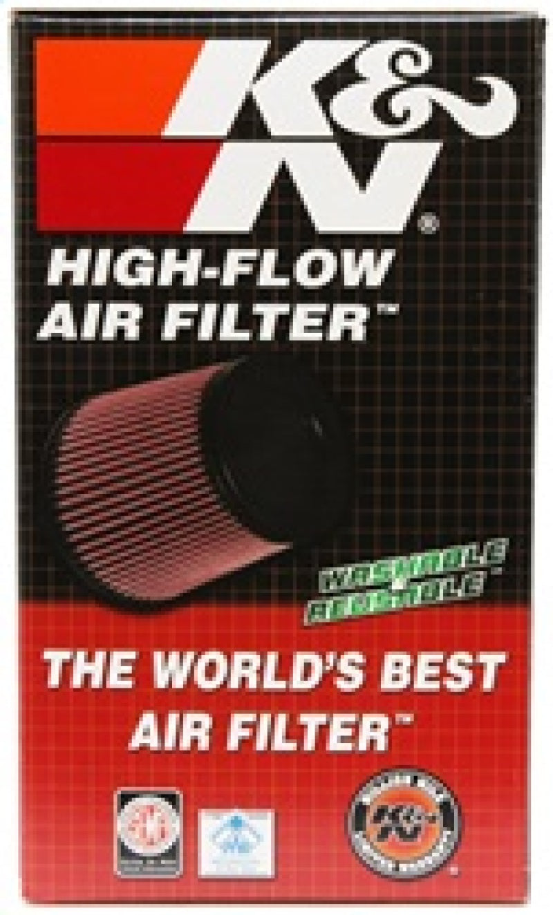 K&N Universal Rubber Filter 3inch FLG / 6inch OD-B / 4-5/8inch OD-T / 9inch L K&N Engineering Air Filters - Universal Fit  AXOPROS