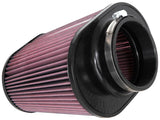 K&N Universal Rubber Filter 4in FLG 9IN x 5-3/4IN B / 7 x 4-1/2IN T / 7-1/2IN H K&N Engineering Air Filters - Universal Fit  AXOPROS