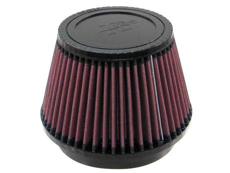 K&N Universal Rubber Filter 5in Flange ID x 6.5in Base OD x 4.5in Top OD x 4.125in Height K&N Engineering Air Filters - Universal Fit  AXOPROS