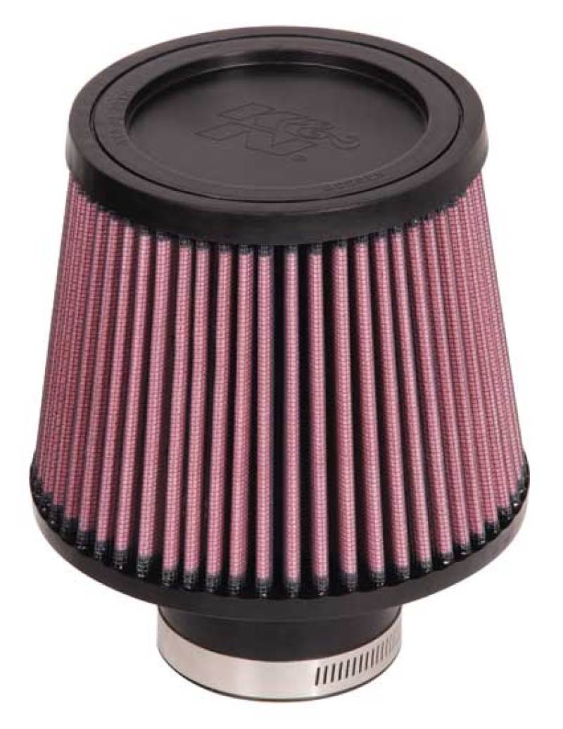 K&N Universal Rubber Filter-Round Tapered 2.5in Flange ID x 6in Base OD x 5in Top OD x 5in Height K&N Engineering Air Filters - Universal Fit  AXOPROS
