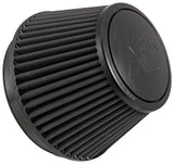 K&N Universal Rubber Filter Round Tapered 6in Flange ID x 7.5in Base OD x 5.25in Top OD x 6.75in H K&N Engineering Air Filters - Universal Fit  AXOPROS