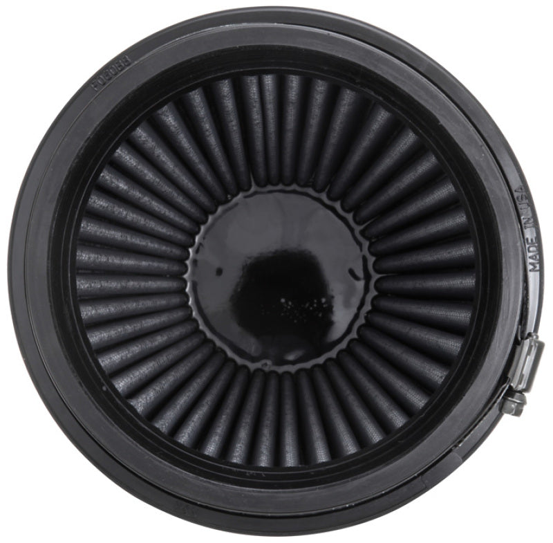 K&N Universal Rubber Filter Round Tapered 6in Flange ID x 7.5in Base OD x 5.25in Top OD x 6in Height K&N Engineering Air Filters - Universal Fit  AXOPROS