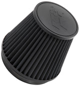 K&N Universal Rubber Filter Round Tapered 6in Flange ID x 7.5in Base OD x 5.25in Top OD x 6in Height K&N Engineering Air Filters - Universal Fit  AXOPROS