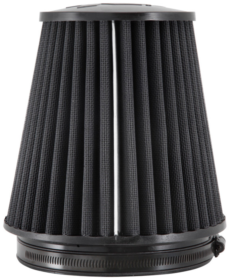 K&N Universal Rubber Filter Round Tapered 6in Flange ID x 7.5in Base OD x 5.25in Top OD x 8in Height K&N Engineering Air Filters - Universal Fit  AXOPROS