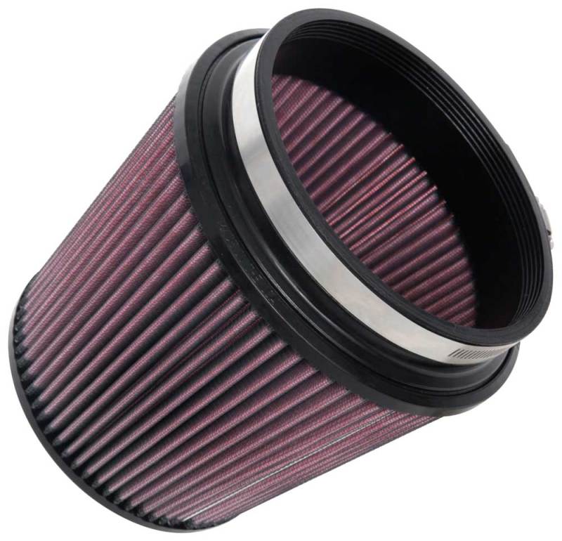 K&N Universal Tapered Filter 6in Flange ID x 7.5in Base OD x 5.875in Top OD x 6.5in Height K&N Engineering Air Filters - Universal Fit  AXOPROS