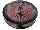 K&N X-Stream Top Assembly 14in OD 5.125in Neck Flange 3.063in H K&N Engineering Air Filters - Universal Fit  AXOPROS