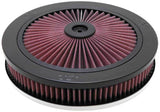 K&N X-Stream Top Filter Red 11in / 5.125in Neck Flange / 3.5in Height K&N Engineering Air Filters - Universal Fit  AXOPROS