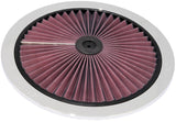 K&N X-Stream Top Filter X-Stream 14 inch OD Chrome K&N Engineering Air Filters - Universal Fit  AXOPROS