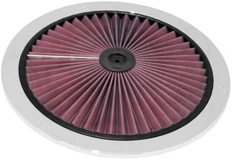 K&N X-Stream Top Filter X-Stream 14 inch OD Chrome K&N Engineering Air Filters - Universal Fit  AXOPROS