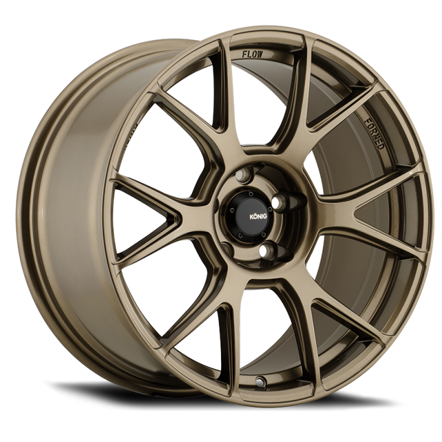 Konig Ampliform 17x8 4x100 ET45 Gloss Bronze Konig Wheels - Cast  AXOPROS
