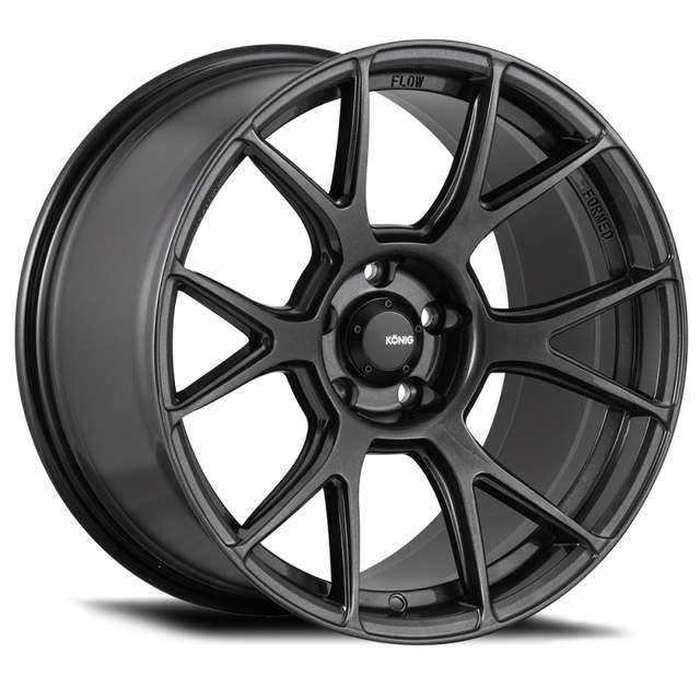 Konig Ampliform 18x8.5 5x108 ET43 Dark Metallic Graphite Konig Wheels - Cast  AXOPROS