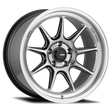 Konig Countergram 15x8 4x100 ET25 Hyper Chrome / Machined Lip Konig Wheels - Cast  AXOPROS