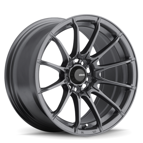 Konig Dial In 15x7 4x100 ET35 Matte Grey Konig Wheels - Cast  AXOPROS