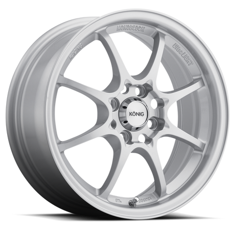 Konig Helium 15x6.5 4x100 ET40 Silver Konig Wheels - Cast  AXOPROS