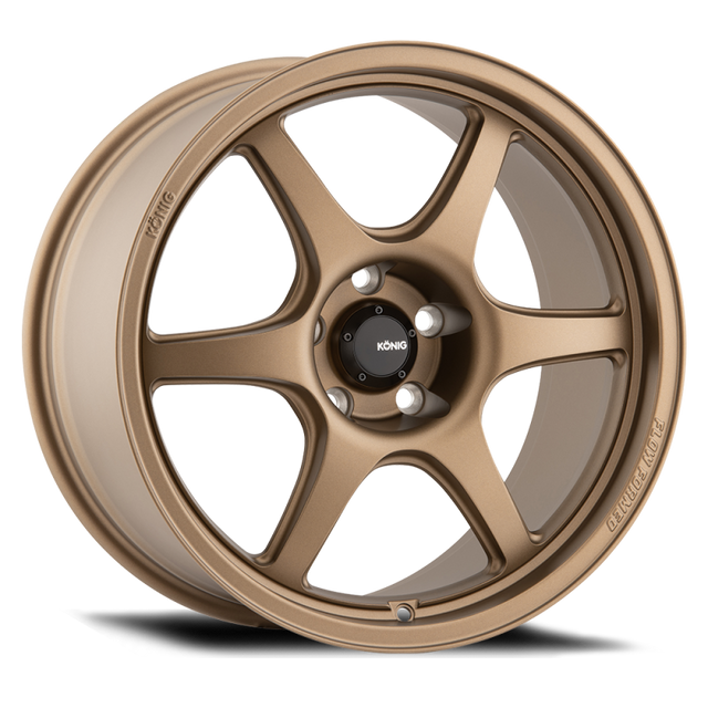 Konig Hexaform 15x8 4x100 ET25 Matte Bronze Konig Wheels - Cast  AXOPROS