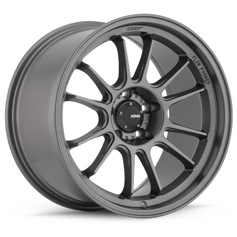 Konig Hypergram 17x8 4x108 ET40 Matte Grey Konig Wheels - Cast  AXOPROS