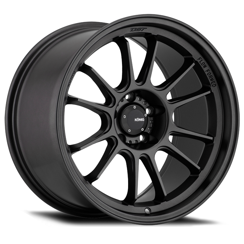 Konig Hypergram 17x8 5x114.3 ET35 Matte Black - AXOPROS