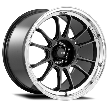 Konig Hypergram 17x8 5x114.3 ET45 Metallic Carbon w/ Machined Lip Konig Wheels - Cast  AXOPROS
