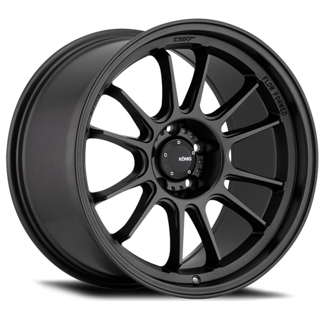 Konig Hypergram 18x8.5 5x114.3 ET35 Matte Black Konig Wheels - Cast  AXOPROS