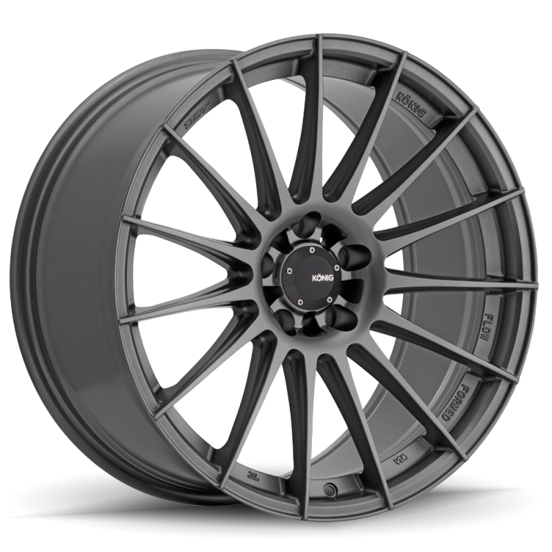 Konig Rennform 18x9 5x112 ET45 Matte Grey Konig Wheels - Cast  AXOPROS