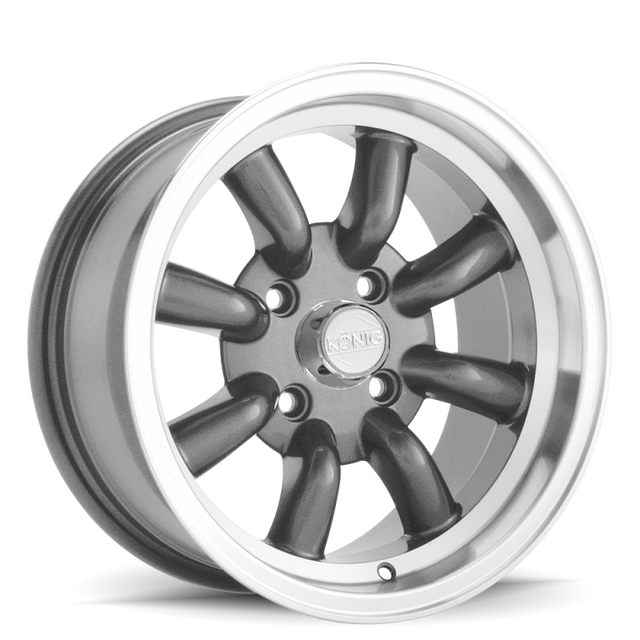 Konig Rewind 16x7 4x114.3 ET0 Graphite Konig Wheels - Cast  AXOPROS