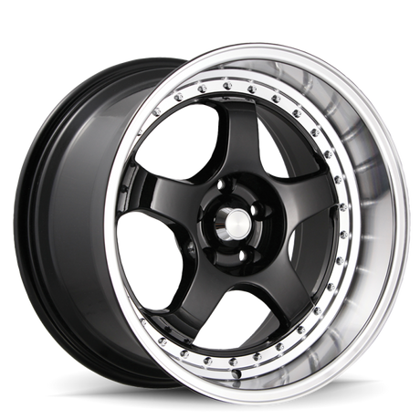 Konig SSM 18x9 5x114.3 ET22 Gloss Black w/ Machined Lip Konig Wheels - Cast  AXOPROS