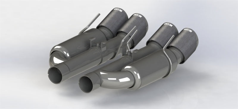 Kooks 09-13 Chevrolet Corvette Z06/ZR1 3in. Valved Axle-Back Exhaust w/ SS Tips Kooks Headers Axle Back  AXOPROS