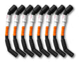 Kooks 10mm Spark Plug Wires - Orange w/Black Boots (8 pc. Set) Kooks Headers Spark Plug Wire Sets  AXOPROS