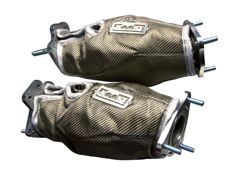 Kooks 2020+ Chevrolet Corvette C8 LT2 6.2L Heat Shield Blankets for Ultra Green Catted Connect Pipes Kooks Headers Heat Shields  AXOPROS